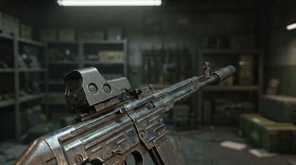 Assault riffle inspect animation