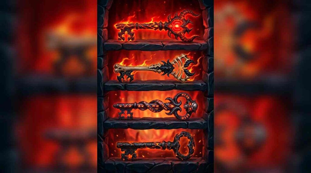 Fantasy key artifacts ascending