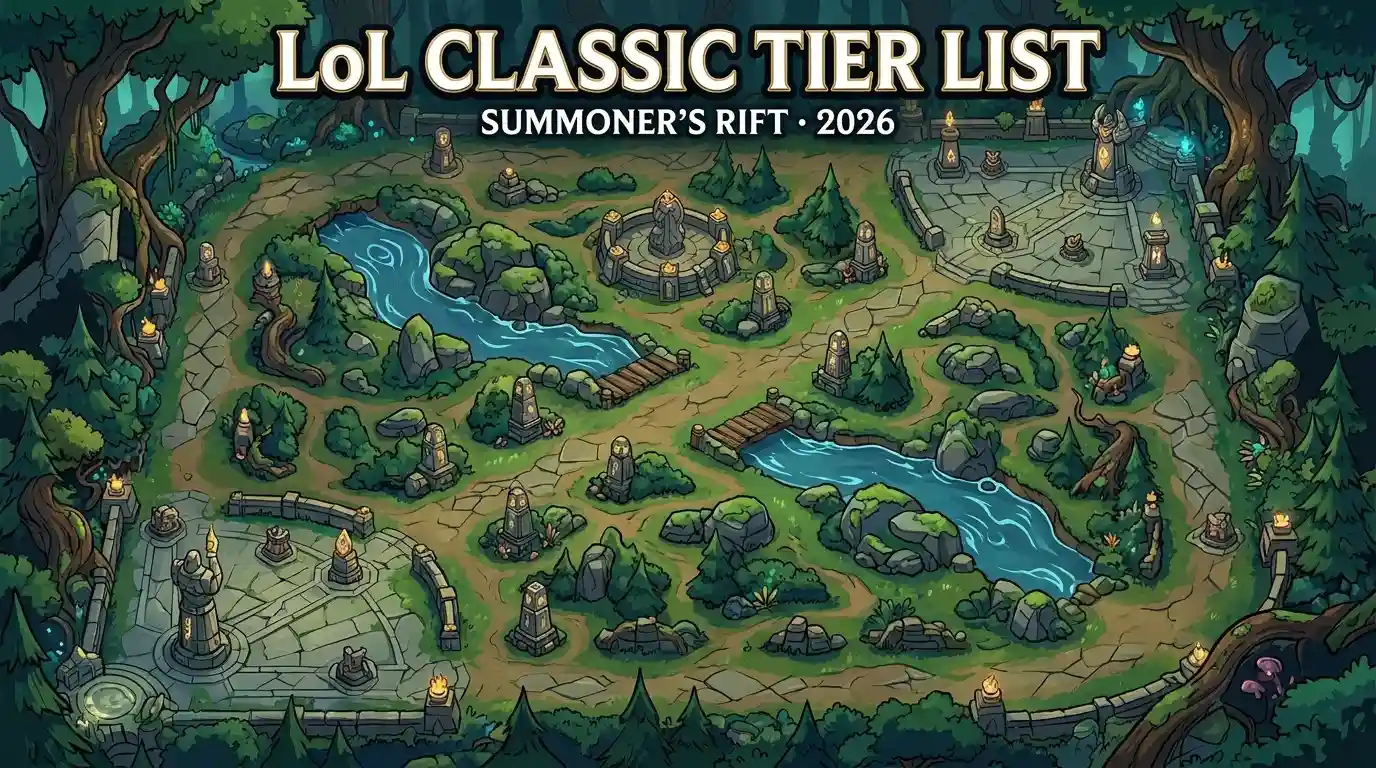 lol classic tier list