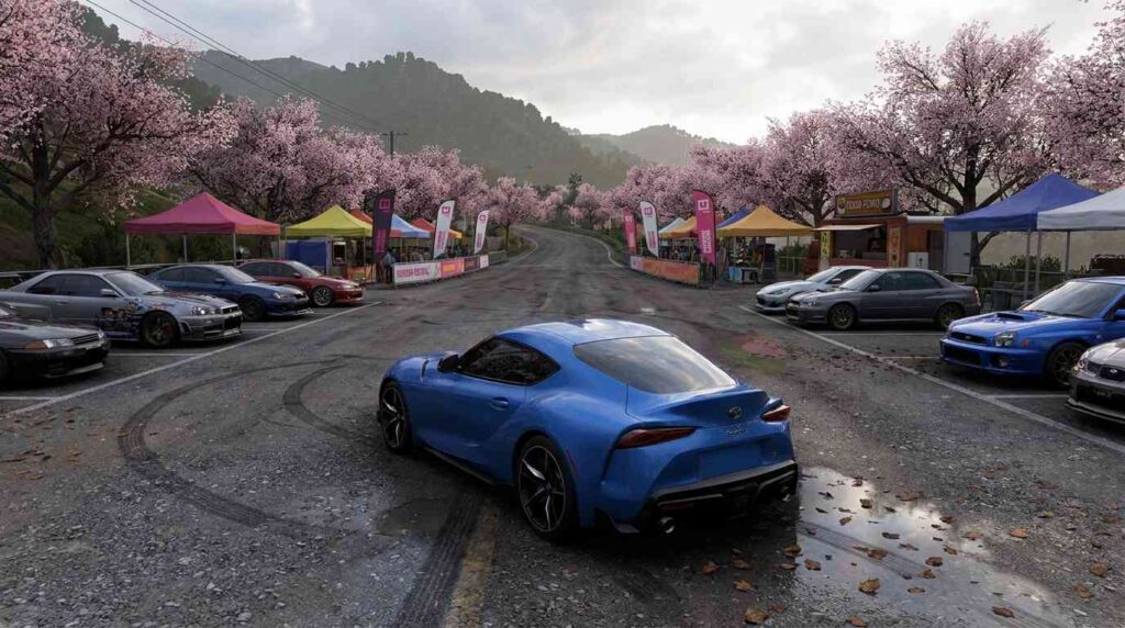 sports car at horizon festival