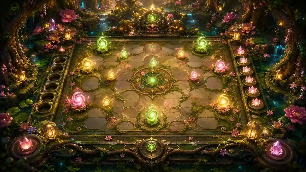 TFT Set 18 Blossom trait Wisps build Enchanted Wilds vertical