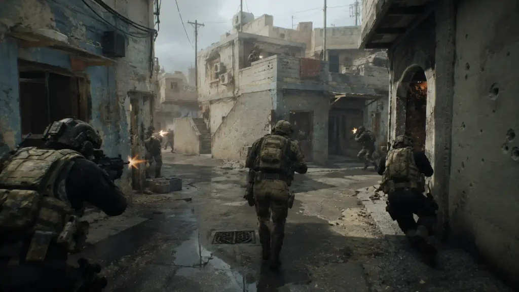 modern military multiplayer battle 