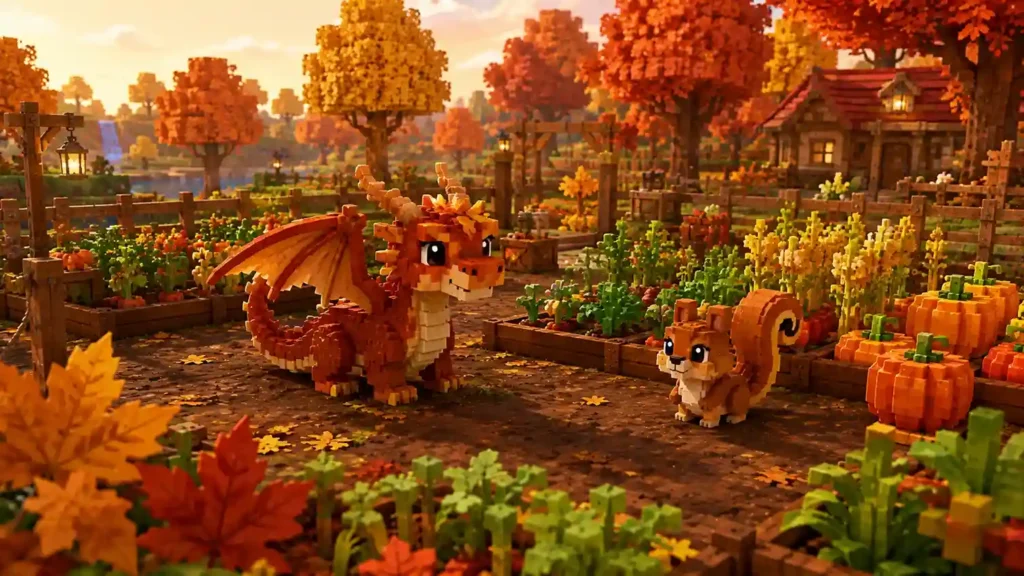 Grow a Garden 2 Fall Harvest Shadow Dragon Squirrel event pets 2026