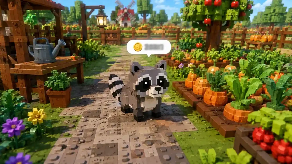 Raccoon pet