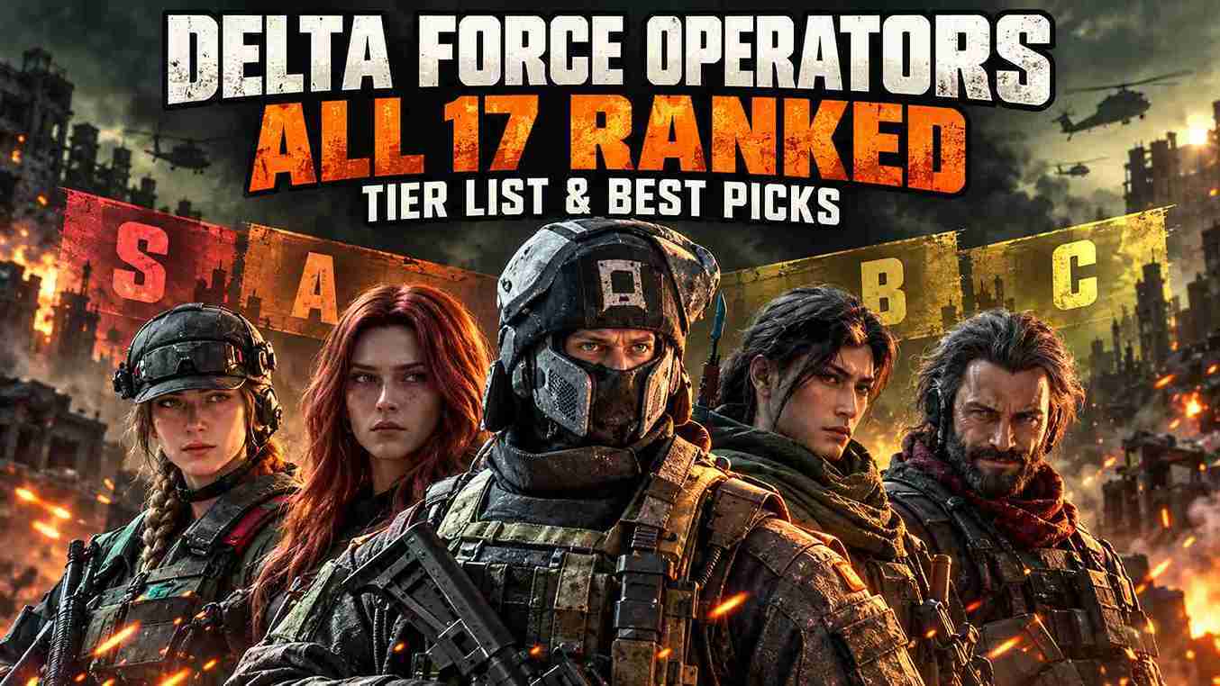 Delta force all 17 ranked