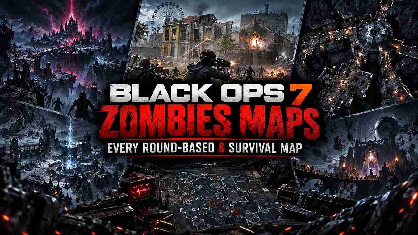 Black Ops 7 Zombies Maps: Every Round-Based & Survival Map