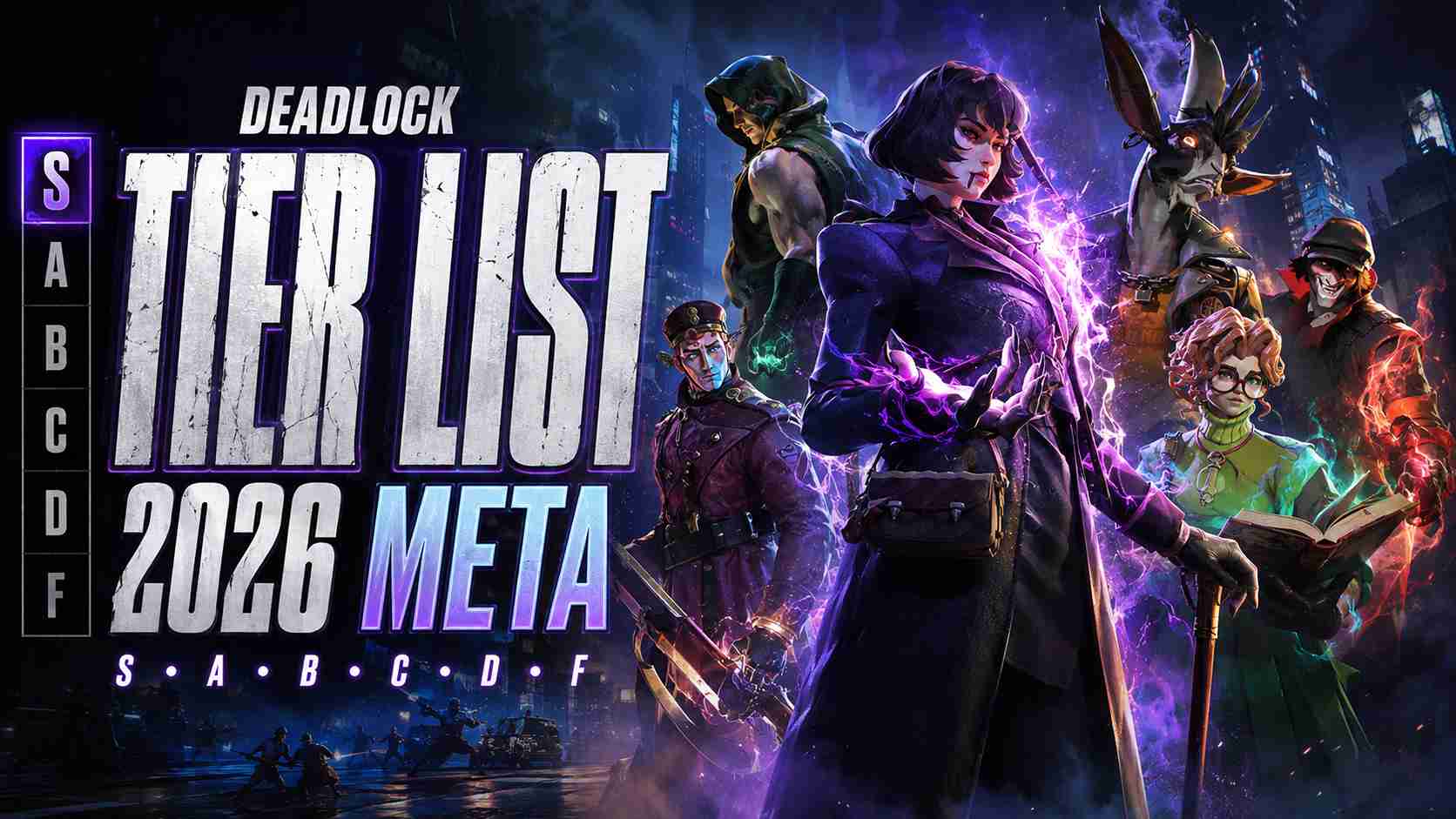 Deadlock Tier List 2026: All 38 Heroes Ranked (Current Patch)