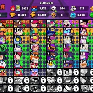 Brawl Stars account details