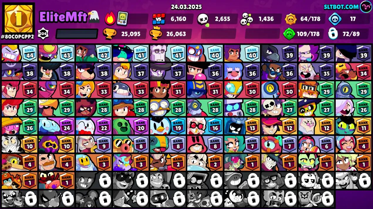 Brawl Stars account details