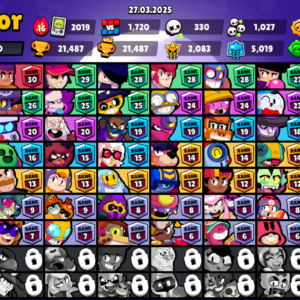 Brawl Stars account details