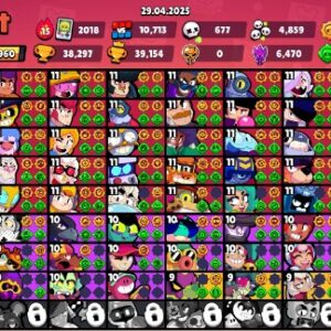 Brawl Stars account details