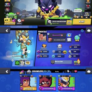 Brawl Stars account details