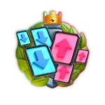 Challenges icons from game Clash Royale