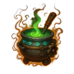 Corepunk cooking tools and ingredients arranged together, representing the Cooking profession and culinary crafting in the game.