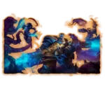 Corepunk character battling multiple enemies alone, representing Solo Dungeons and individual combat challenges in the game.