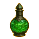 Corepunk herbs and botanical tools, representing the Herbalism profession and gathering of natural resources in the game.