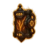 Corepunk logs and lumbering tools, representing the Logging profession and wood gathering in the game.