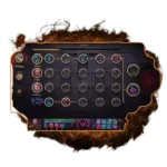 Corepunk weapons arranged to showcase mastery, representing Weapon Mastery and skill progression in combat.