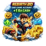 🏆 Escape Brainrots for Tsunami - Roblox 🔴 Rebirth 20 🤑 $ +1 Sx 💎 Max Rebirth base x11.0 Money 🚀 instant Delivrey