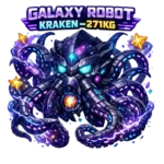 Rare Galaxy Robot Kraken (271kg)