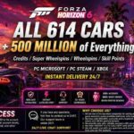 [ PC / XBOX ] ALL 638 CARS + 500 MILLION Credits / Super Wheelspins / Wheelspins / Skill Points FZ6 ⸱ MICROSOFT ACCOUNT (NO GAME Purchased)