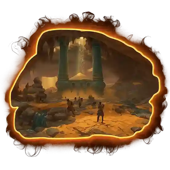 Guild Wars 2 Mythwright Gambit raid set in the Mystic Forge with epic boss battles.