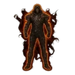 Guild Wars 2 Obsidian Armor set featuring legendary endgame gear with a dark, crystalline design.