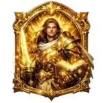 Golden Hero Portrait