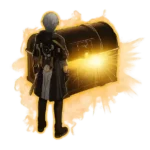 Illustration showcasing the 100% completion bundle featuring all worlds and quests