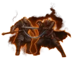 Game of Thrones Kingsroad Powerleveling showing two characters in combat, with one character piercing the other with a sword, representing fast progression and leveling in the game.