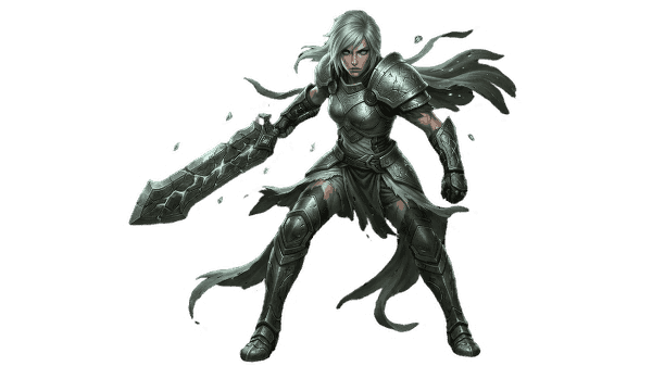Riven — exiled blade warrior