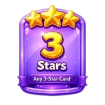 Monopoly GO 3 Star Sticker Any 3-Star Card game reward