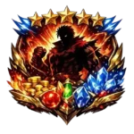 Global Android One Piece Bounty Rush account with Super Garp, 6-Star heroes and high resources promotional graphic