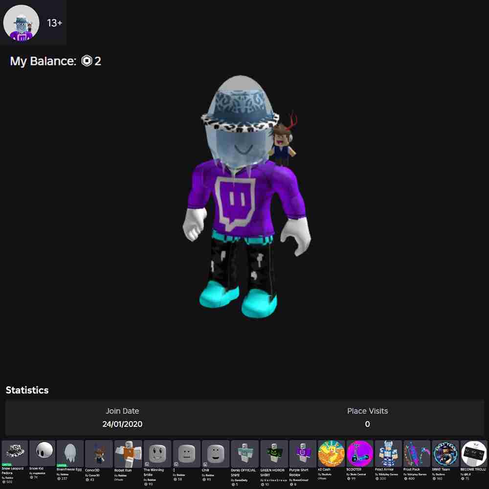 Roblox account