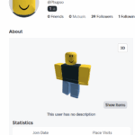 Roblox account