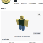 Roblox account