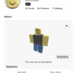 Roblox account