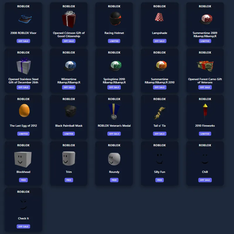 Roblox Account 4