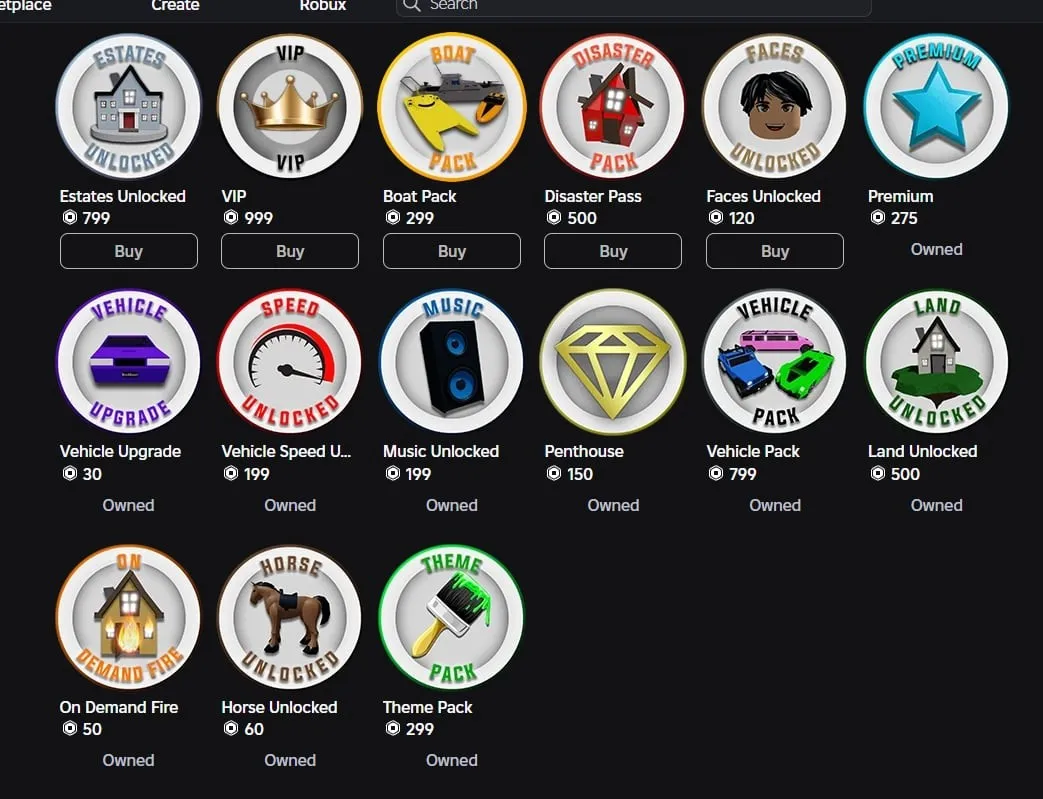 Roblox Account