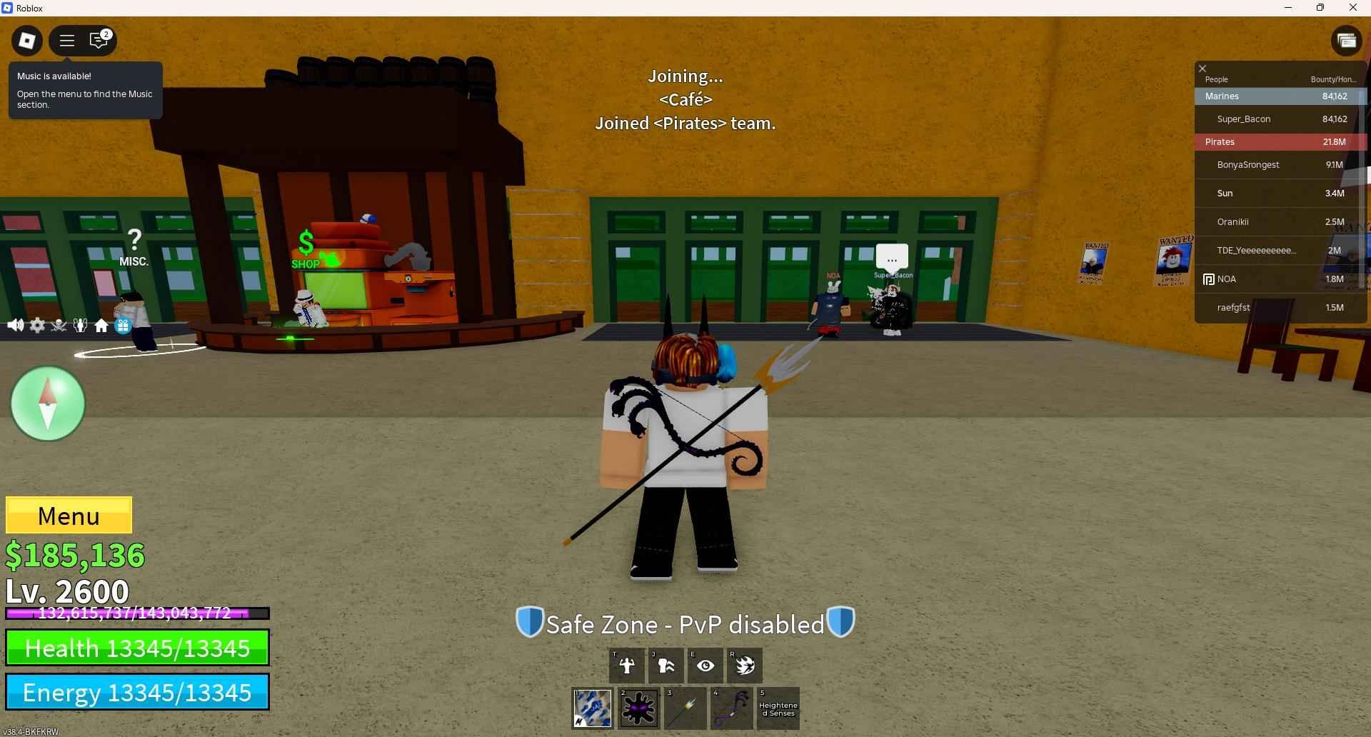 Roblox account