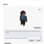 Roblox account