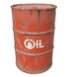 Rust Oil Barrel Farm