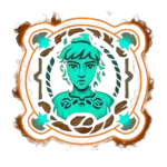 A legendary Chronicler of Legend character dressed in ornate attire, holding a glowing journal of tales