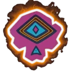 An Order of Souls mystic surrounded by glowing skulls and purple magical energy