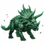 Amber Primordial Direhorn Mount