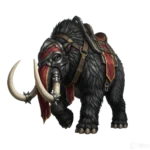 Grand Black War Mammoth Mount