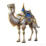 White Riding Camel Mount