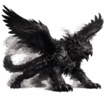 Ravenous Black Gryphon Mount