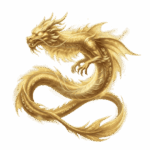 Golden Cloud Serpent Mount
