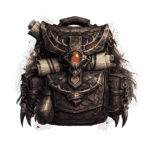 Black Dragonscale Backpack